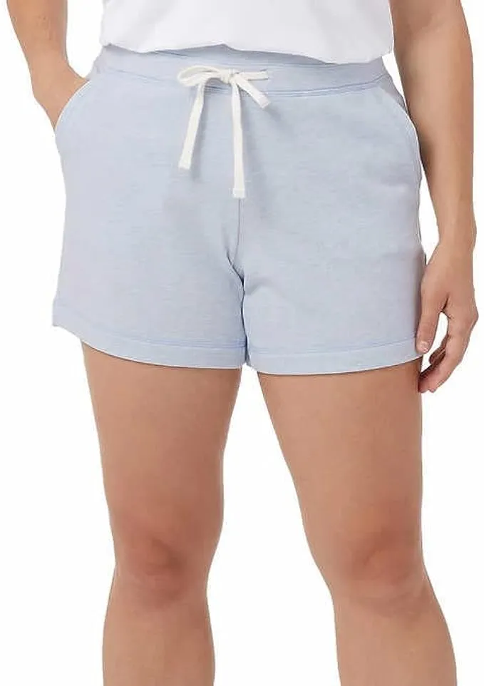 32 Degrees Women's Ultra Soft Cotton Blend Shorts 2-Pack