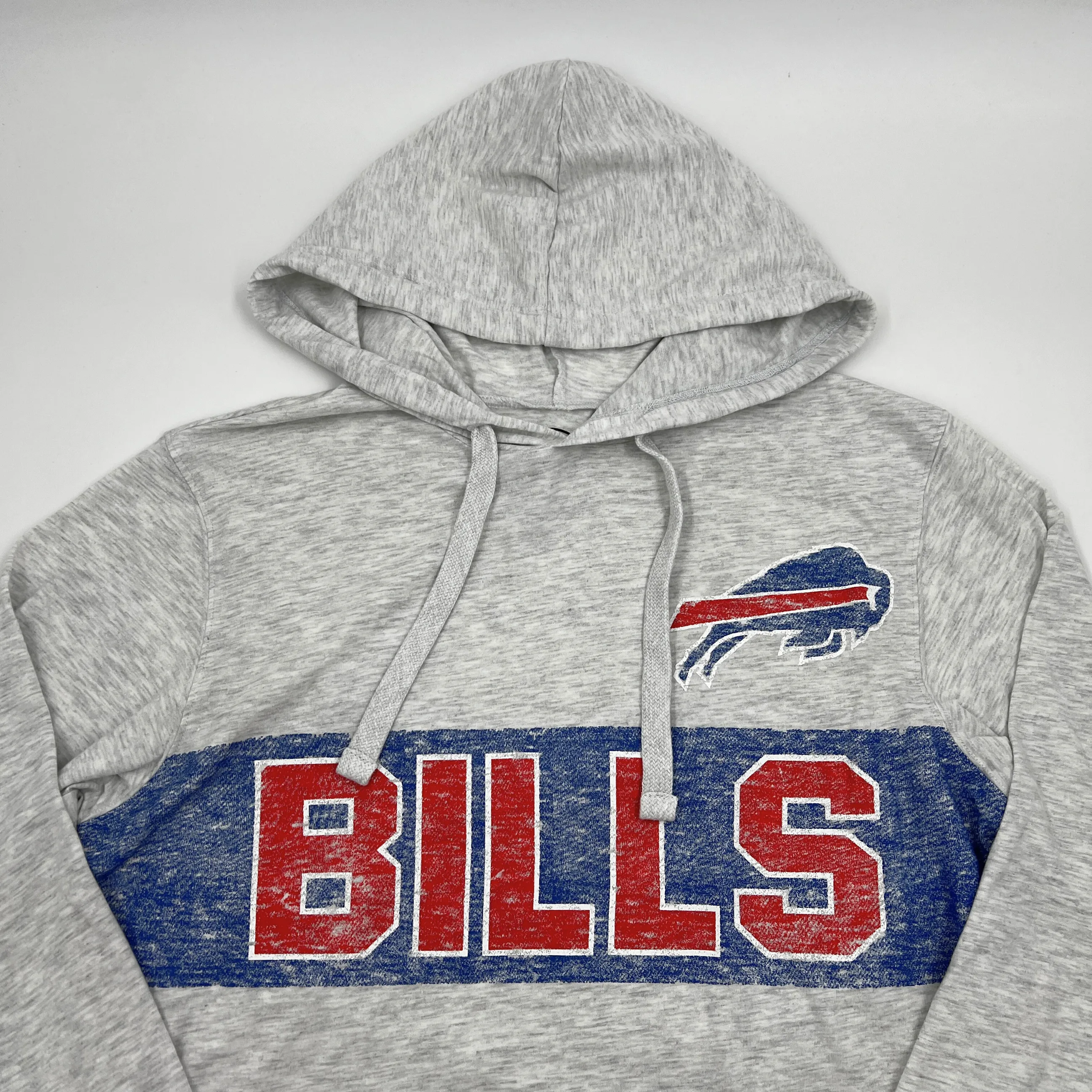 '47 Brand Buffalo Bills Relay Gray Lightweight Hoodie