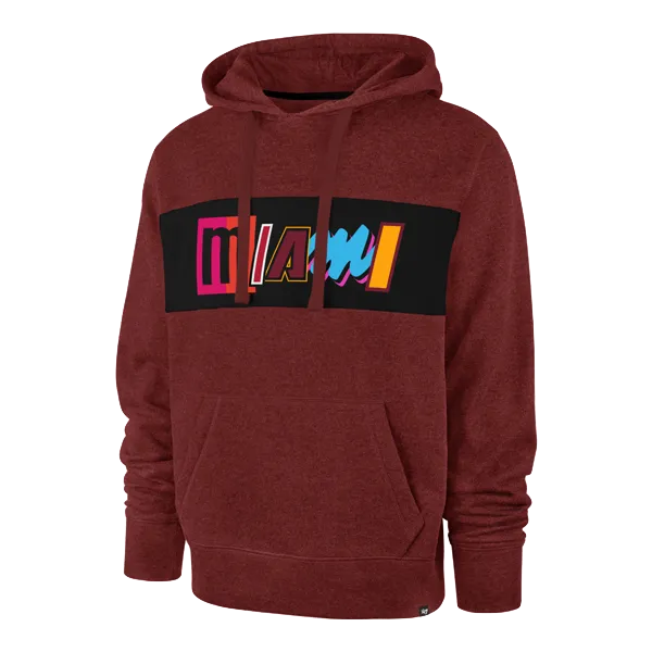 '47 Brand Miami HEAT Mashup Hoodie