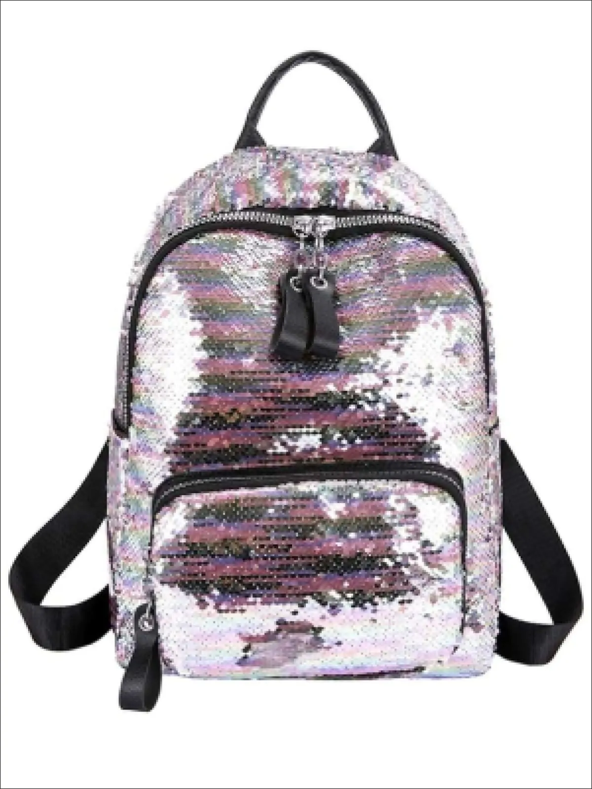 5" Multi-Color Sparkle Sequin Backpack