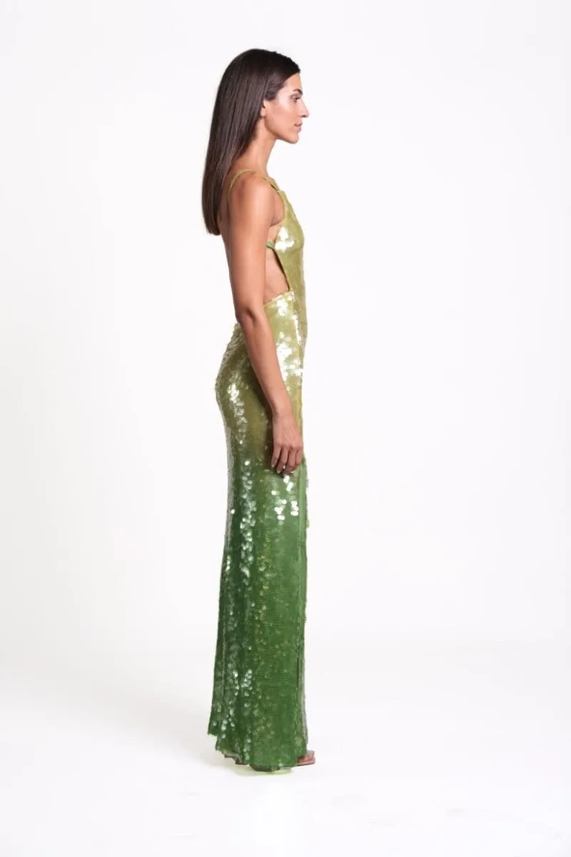 ADELLA SEQUIN MAXI DRESS