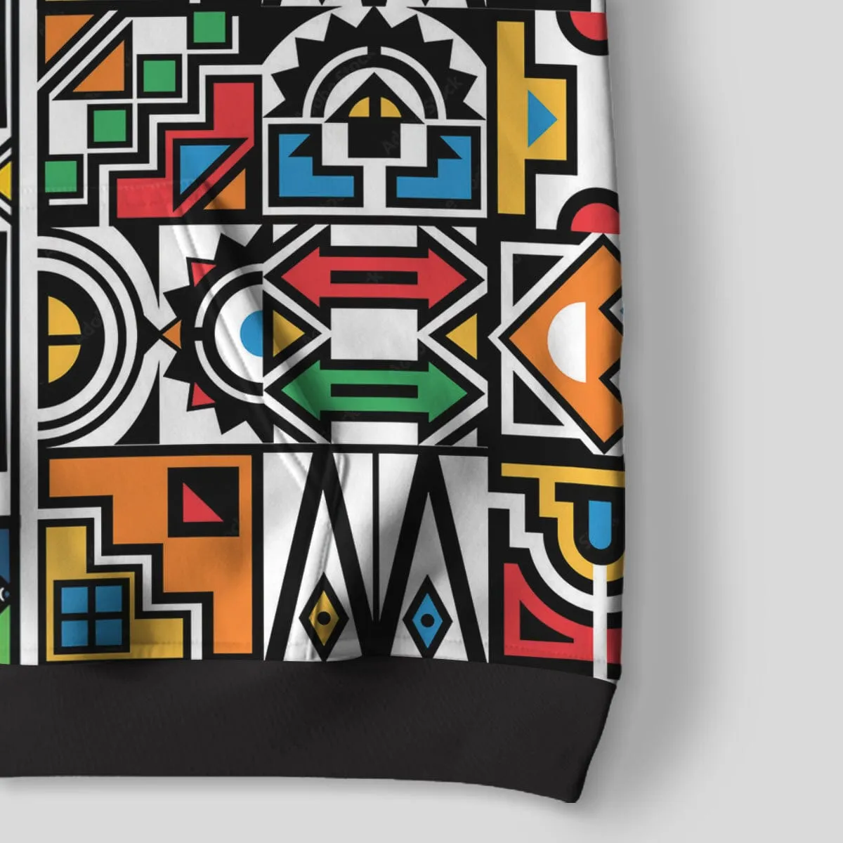 African Ndebele Pattern All-over Hoodie