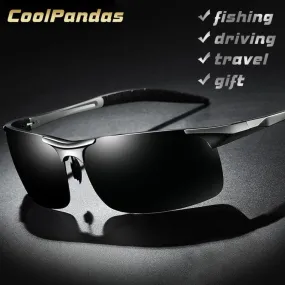 Aluminum Magnesium Men Polarized Sunglasses Aviation HD Driving Sun Glasses Male Sport Sunglasses lunette soleil homme oculos