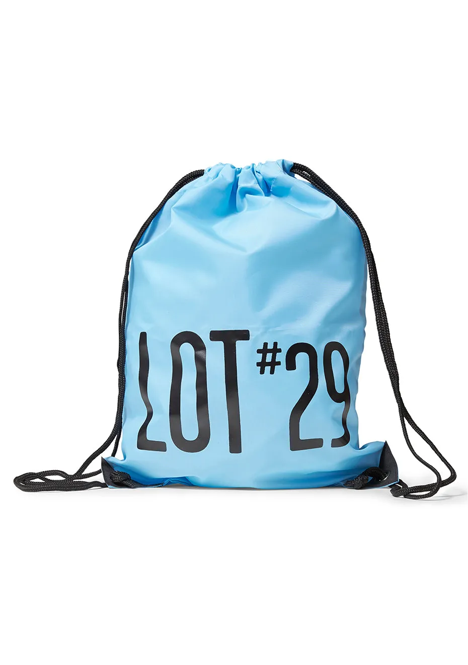 Baby Blue Logo Gym Bag