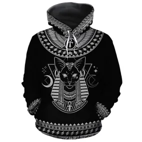 Bastet Egypt All-over Hoodie