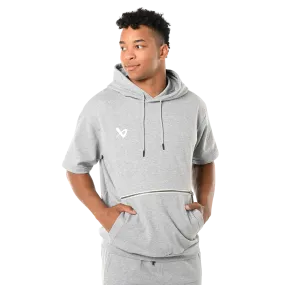 BAUER FLC SHORTSLEEVE HOODIE GREY