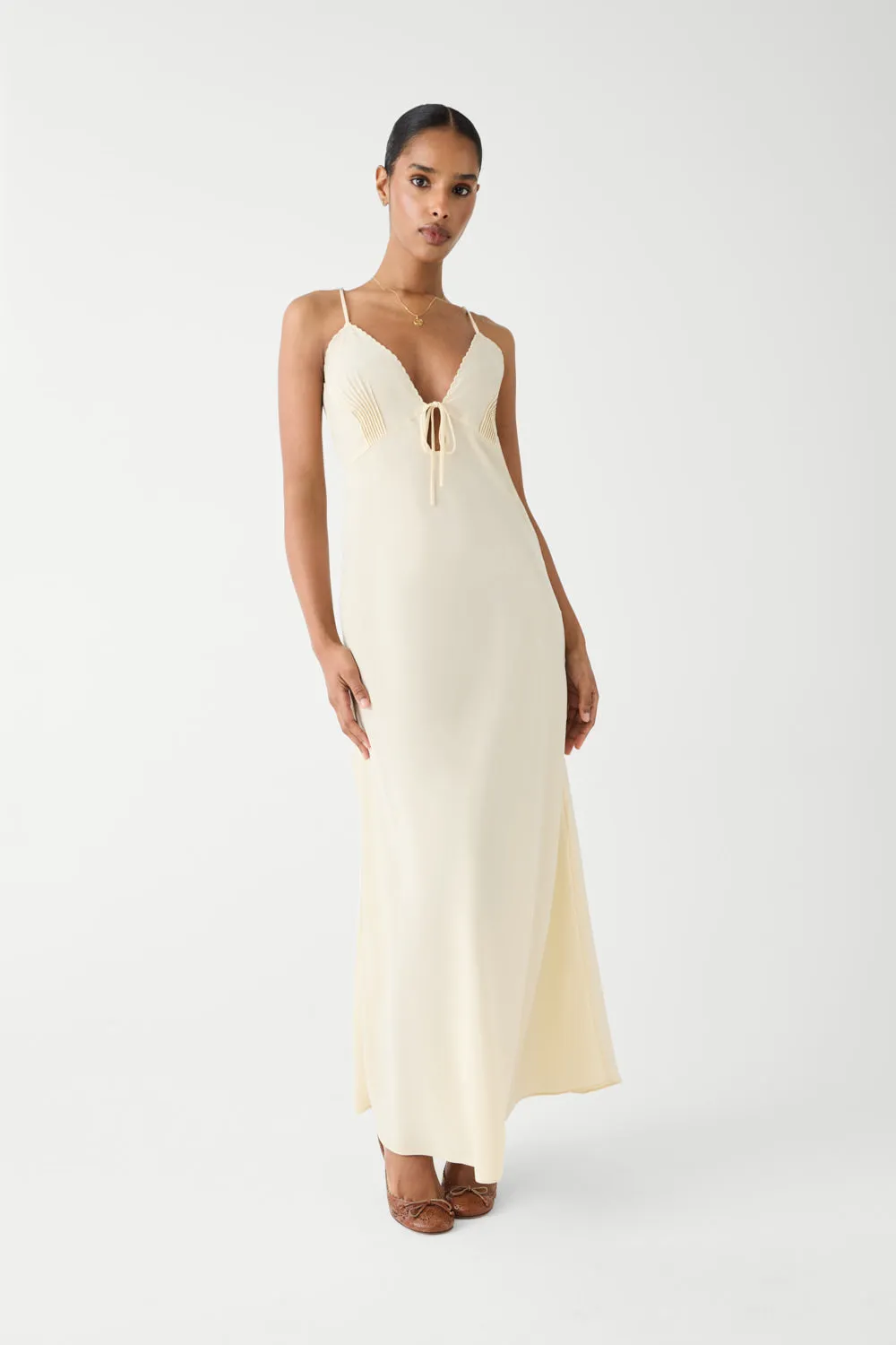 Beauty Maxi Dress - Macadamia