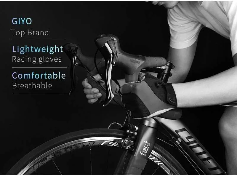 Bicycle Gloves Half Finger Outdoor Sports Gloves For Men Women Gel Pad Breathable MTB Road Racing Riding Cycling Gloves DH