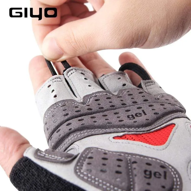 Bicycle Gloves Half Finger Outdoor Sports Gloves For Men Women Gel Pad Breathable MTB Road Racing Riding Cycling Gloves DH