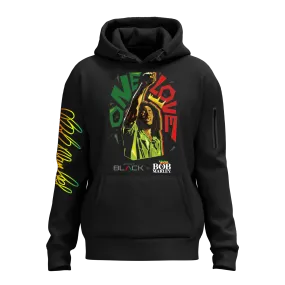 Bob Marley x Actively Black Performance Tech Hoodie