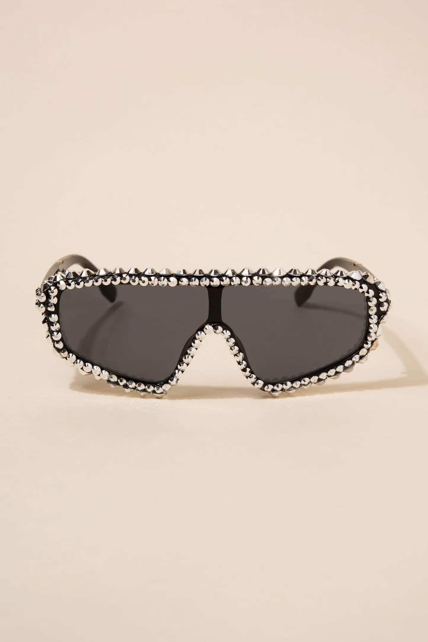 Carmen Sports Style Rhinestone Sunglasses