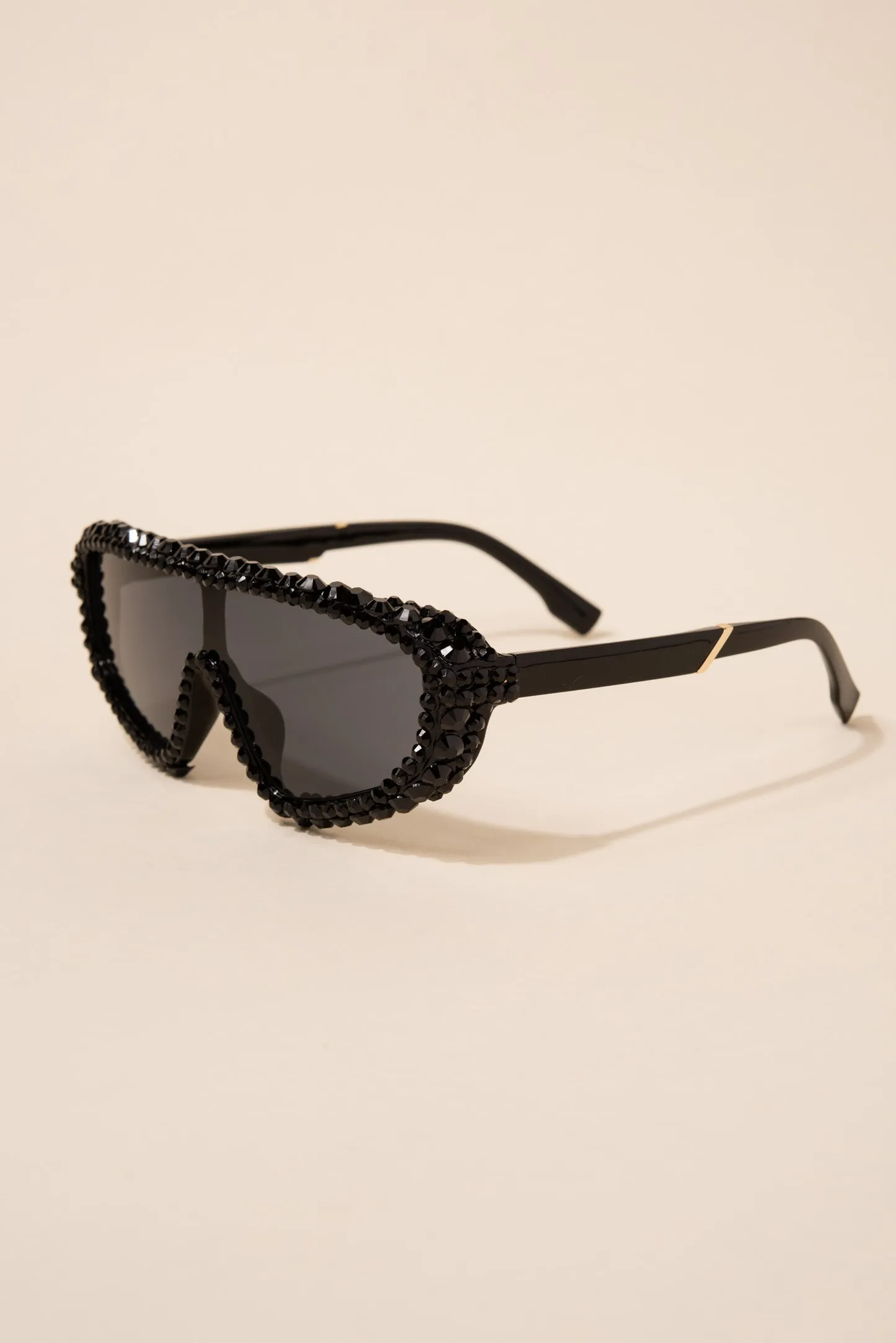 Carmen Sports Style Rhinestone Sunglasses