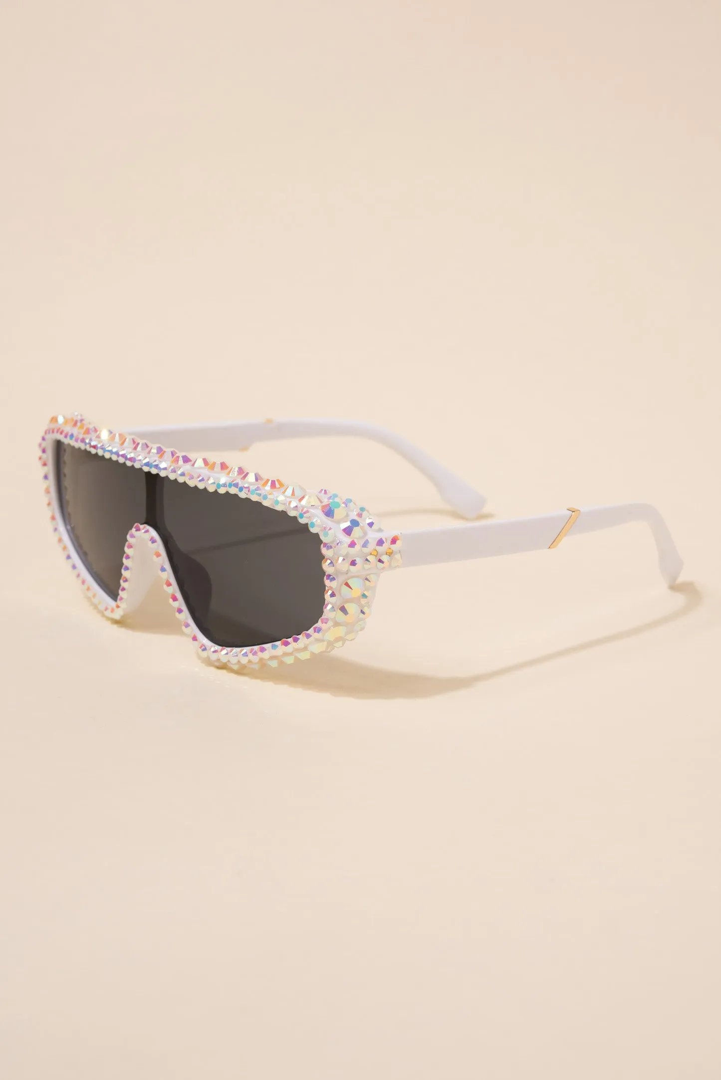 Carmen Sports Style Rhinestone Sunglasses