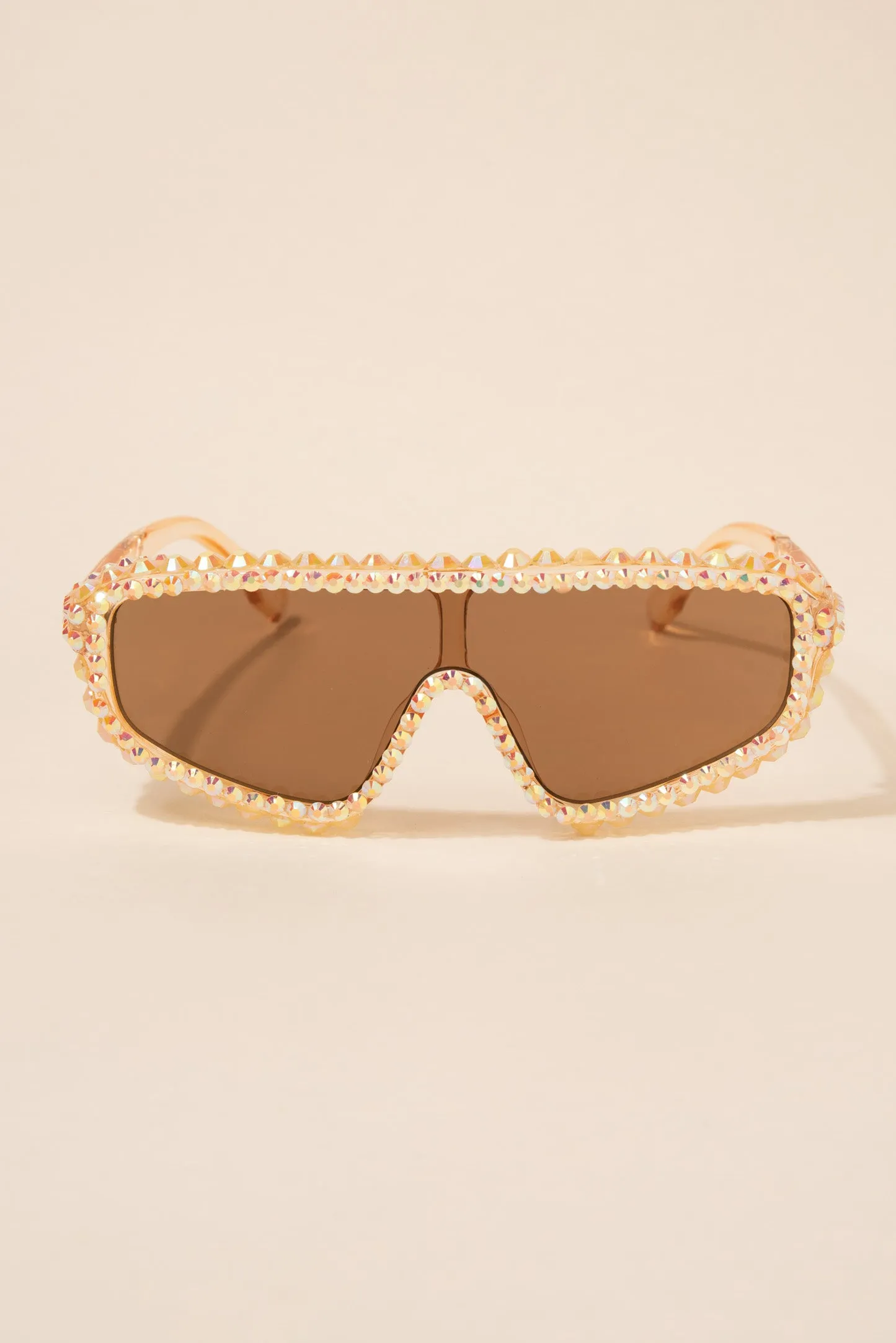 Carmen Sports Style Rhinestone Sunglasses