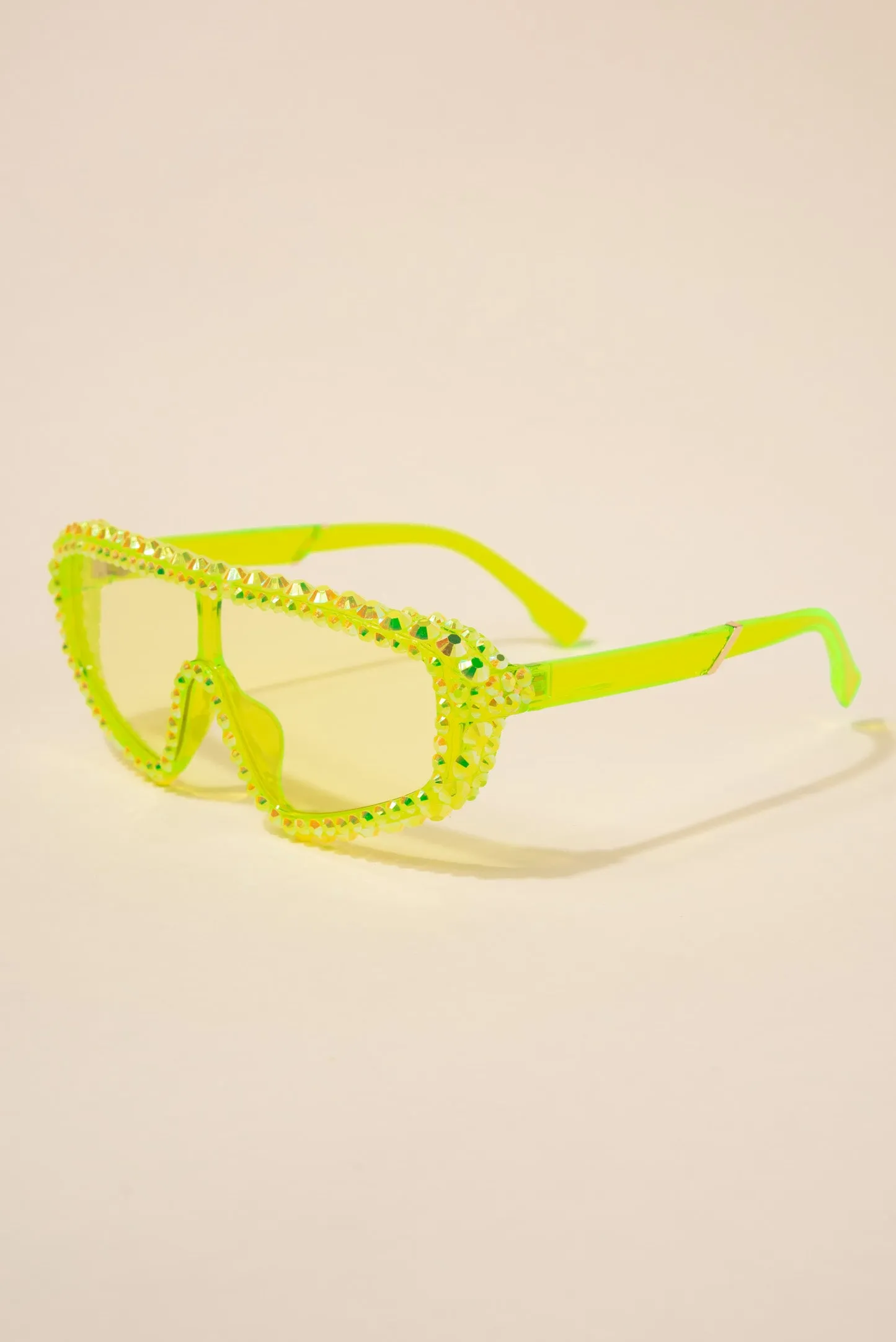 Carmen Sports Style Rhinestone Sunglasses