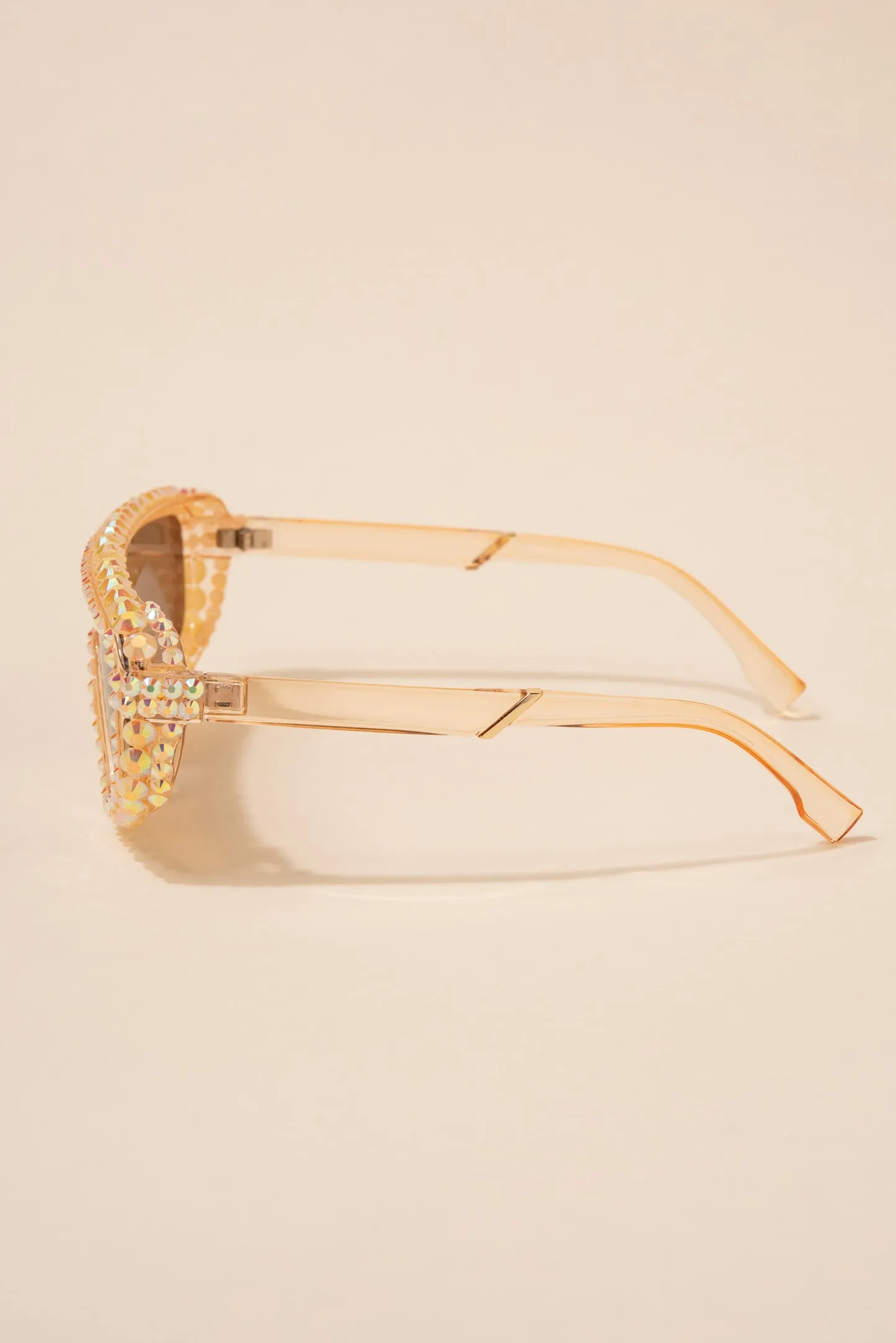 Carmen Sports Style Rhinestone Sunglasses