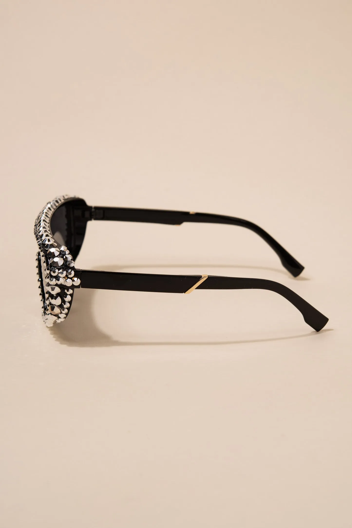 Carmen Sports Style Rhinestone Sunglasses