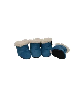 Celebrations 4pk Blue Ultra Suede Booties