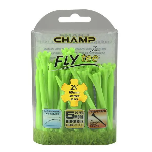 Champ Fly Tees 2.75 Plastic Golf Tees