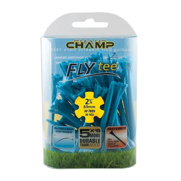 Champ Fly Tees 2.75 Plastic Golf Tees