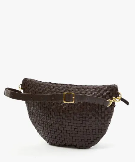 Clare V. Grande Fanny - Kalamata Woven Checker