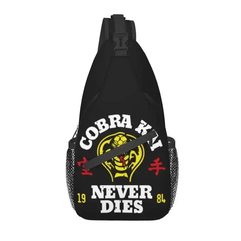 Cobra Kai Sling Crossbody Backpack Men Custom The Karate Kid Shoulder Chest Bag for Traveling Daypack