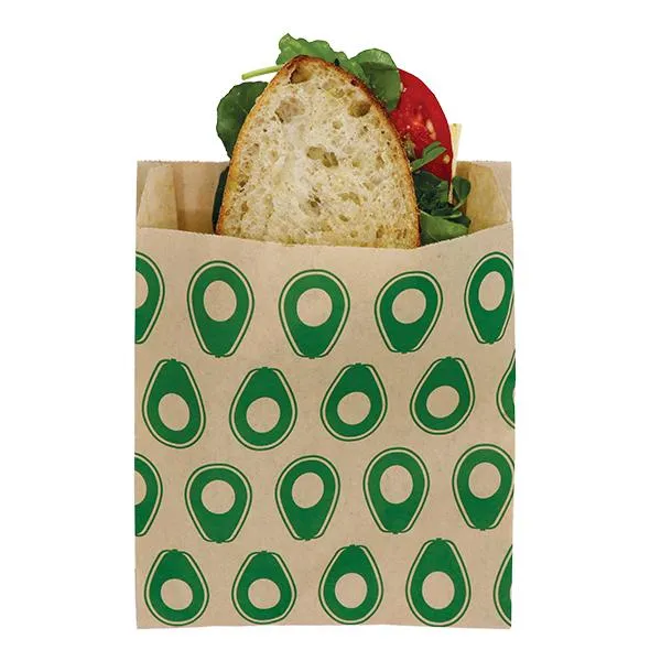 Compostable Sandwich Bags Avocado 50 Count