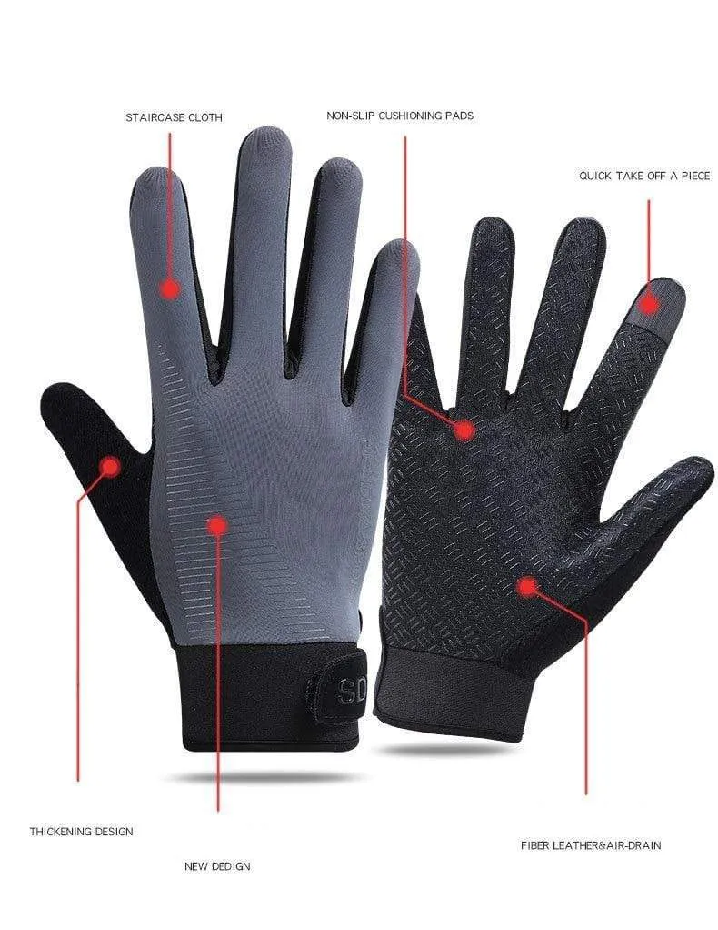 Cycling Gloves Bicycle Summer Bike And Mittens Men's Women Simracing Thin Gel Sensory Sports Riding Outdoor Driving Mtb Gloves