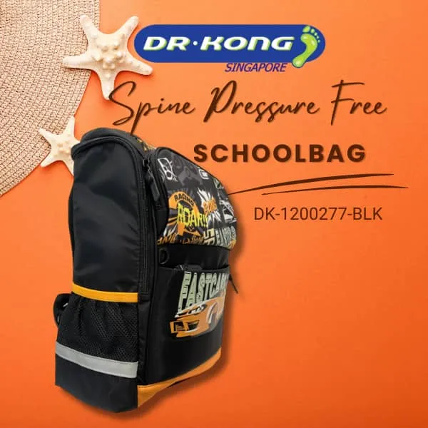 DR.KONG BACKPACKS M SIZE DK-1200277-BLK(RP : $119.90)