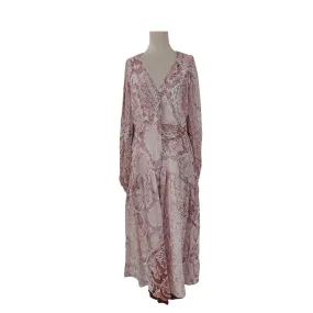 Fresh Soul Pink Printed Maxi Dress | Brand New |