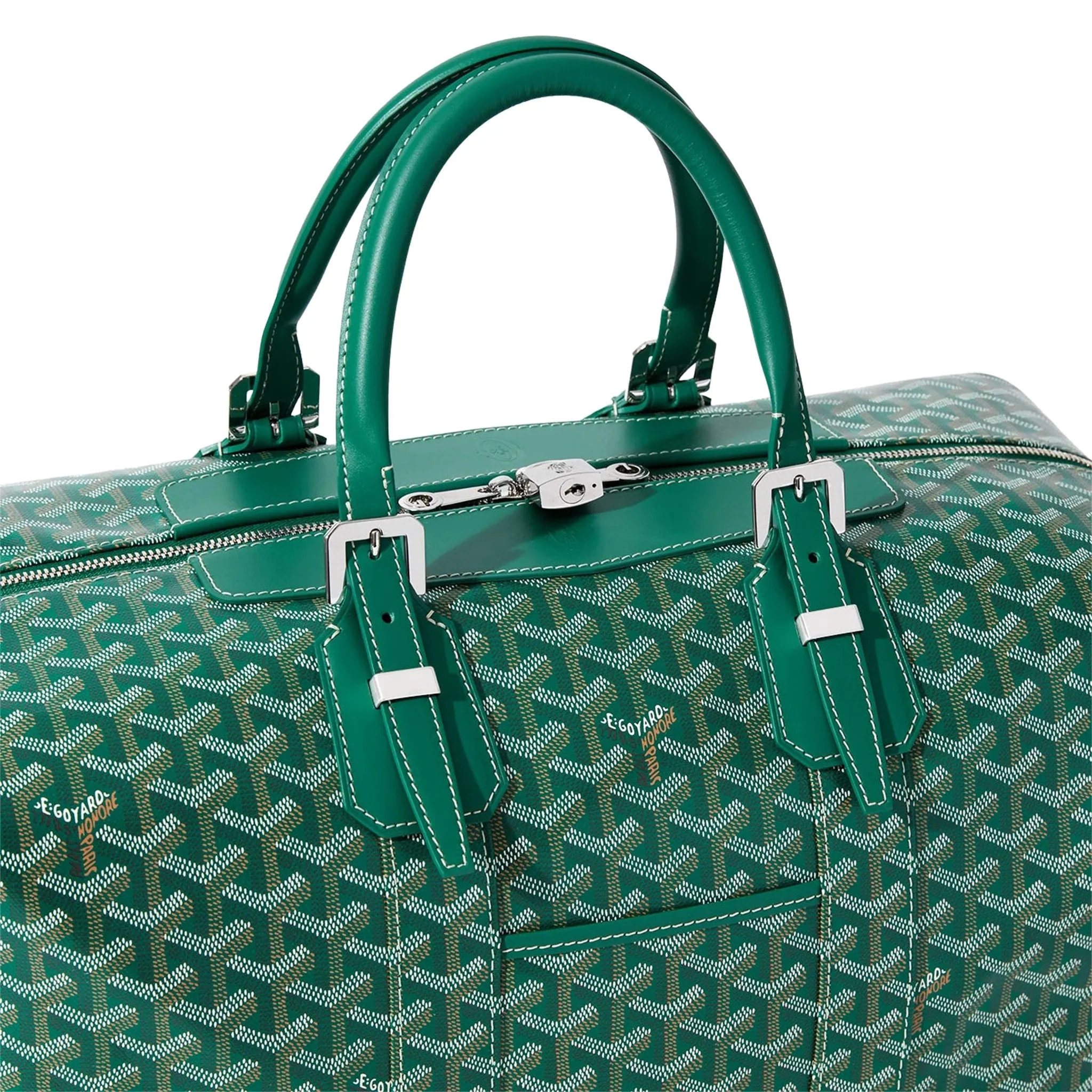 Goyard Bowling 45 Green Bag