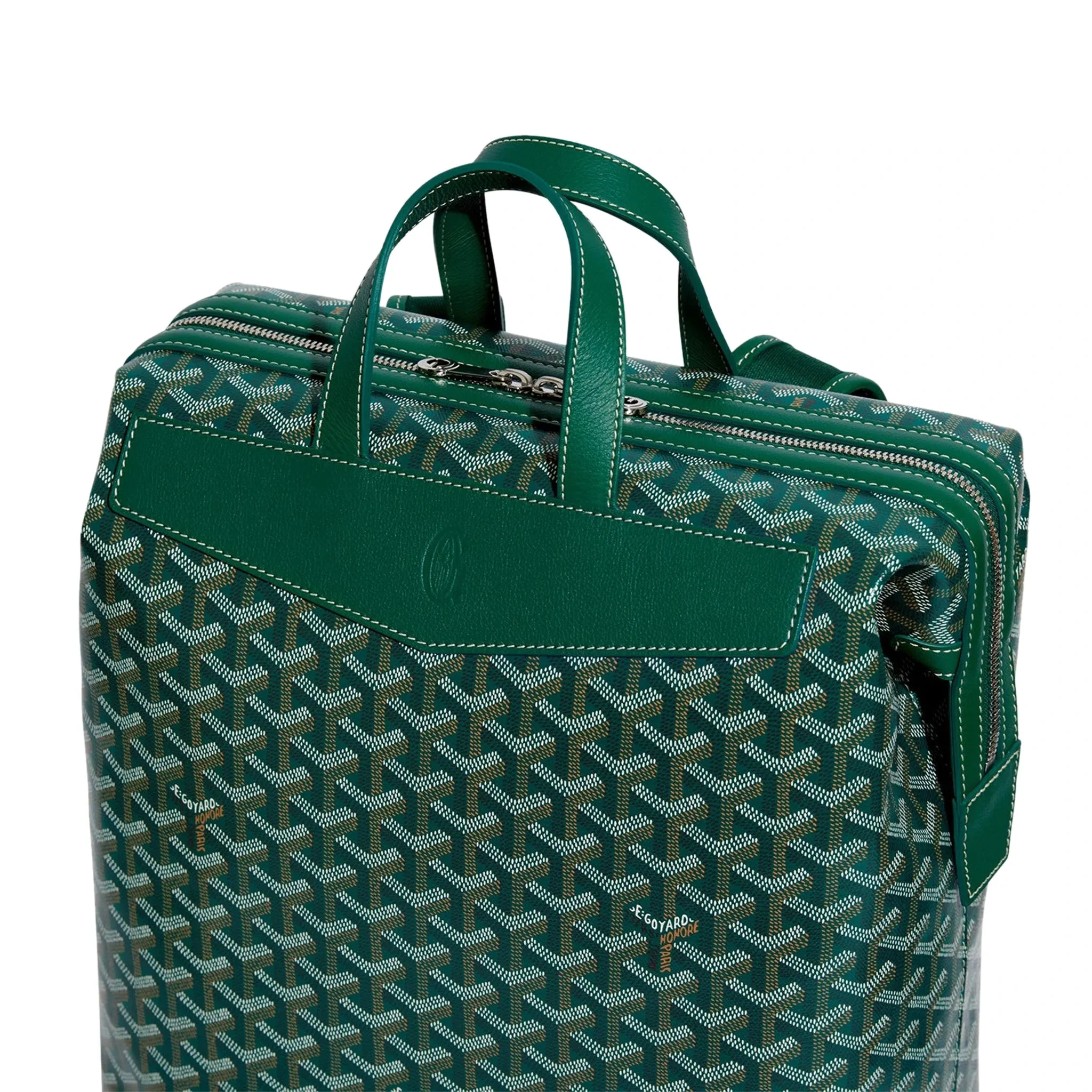 Goyard Green Cisalpin Backpack