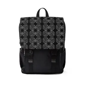 Grey Lattice Backpack