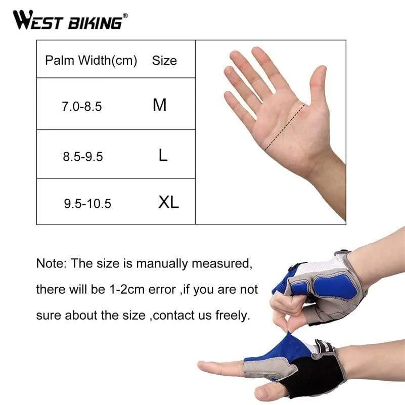 Half Finger Cycling Gloves Outdoor Sports MTB Bicycle Gloves Pad Breathable Bike Motorcycle Fishing Cycling Gloves