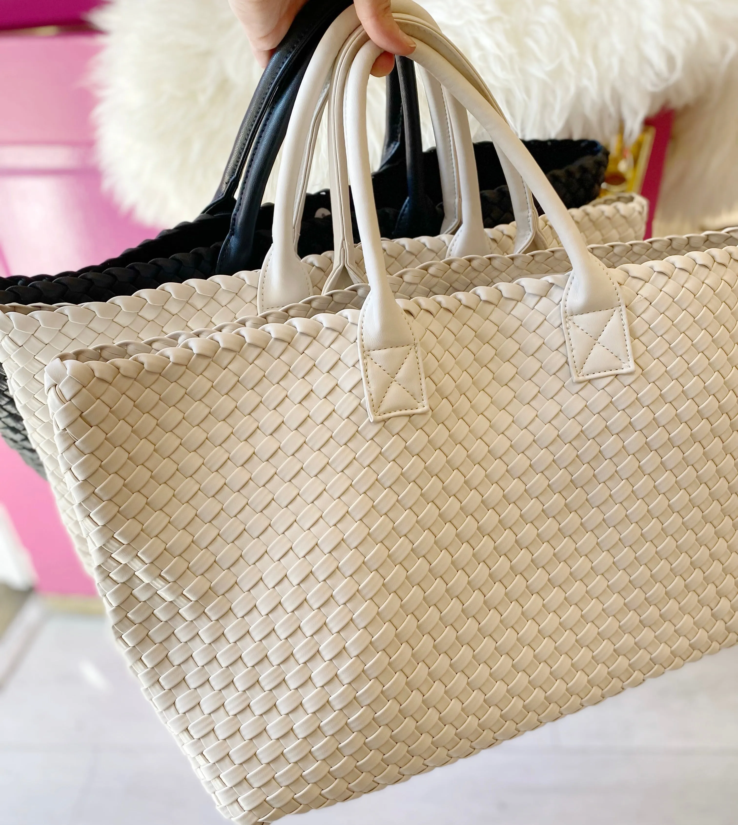 Italia Woven Vegan Bags