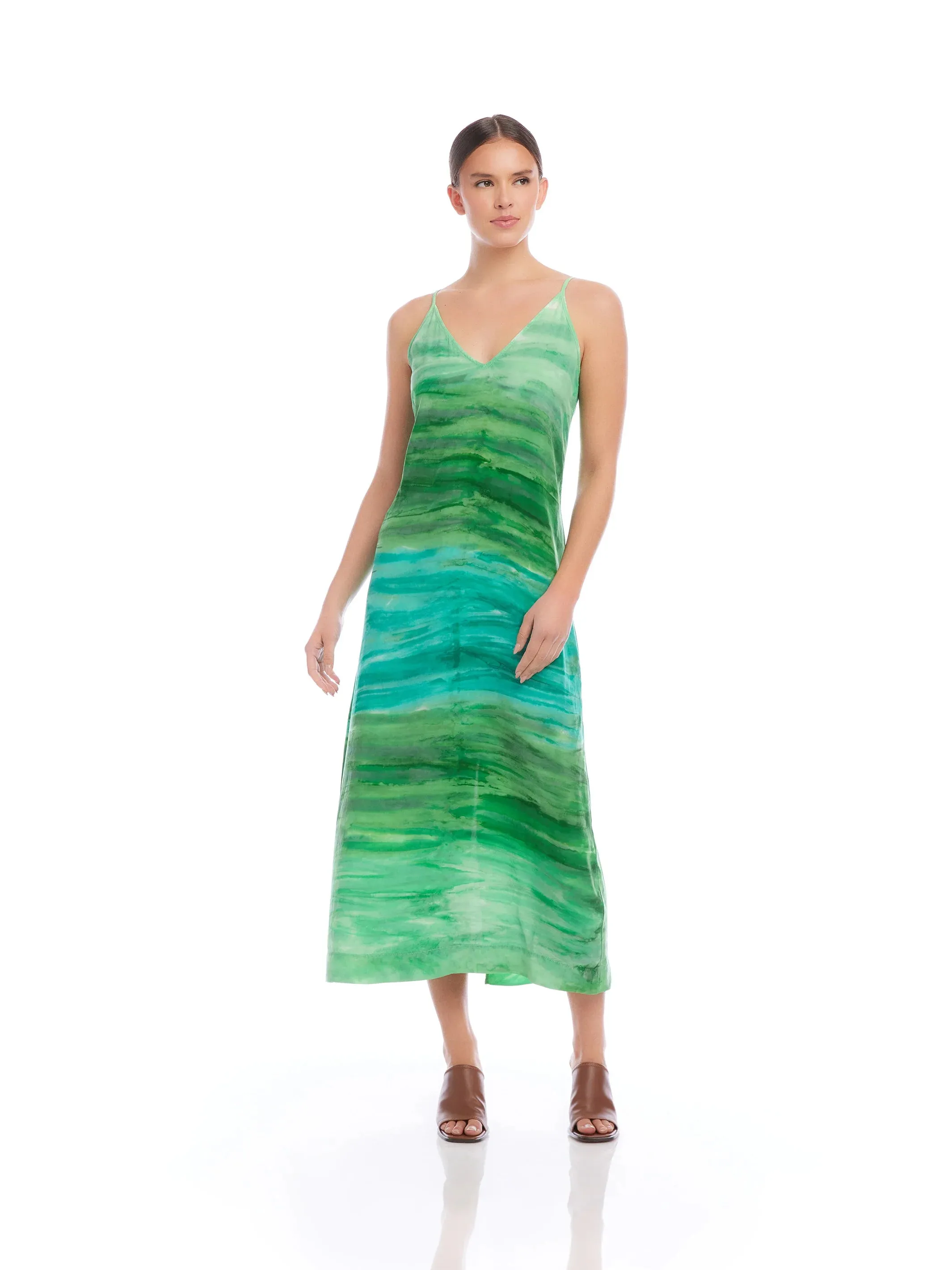 Jade Maxi Dress in Tie-Dye