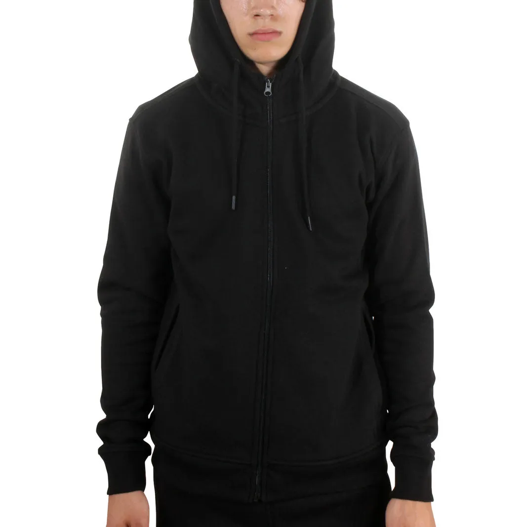 Jordan Craig Fleece Men's Casual Fashion Full Zip Hoodie Black