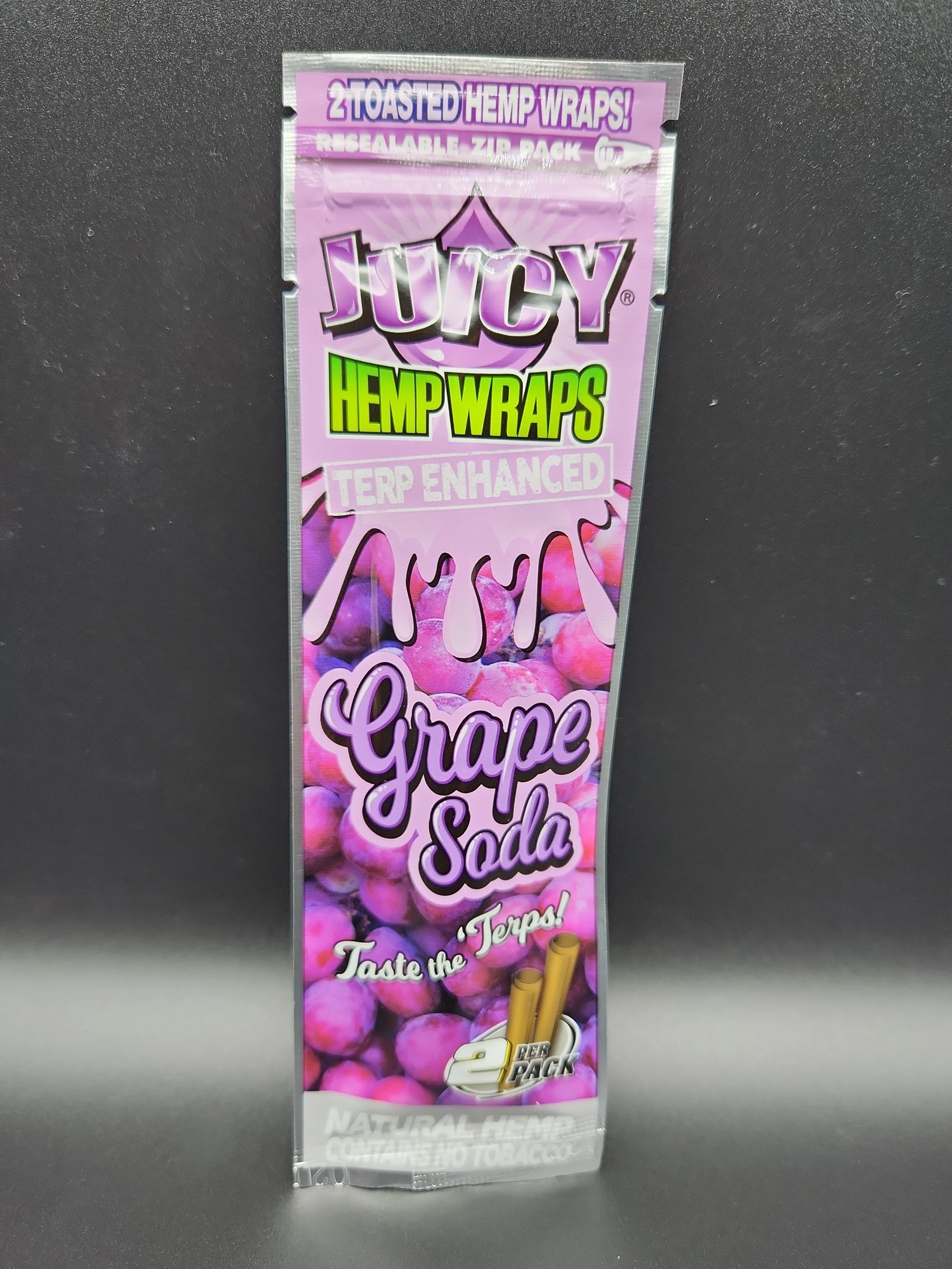 Juicy Terp Enhanced Hemp Wraps - 2pk