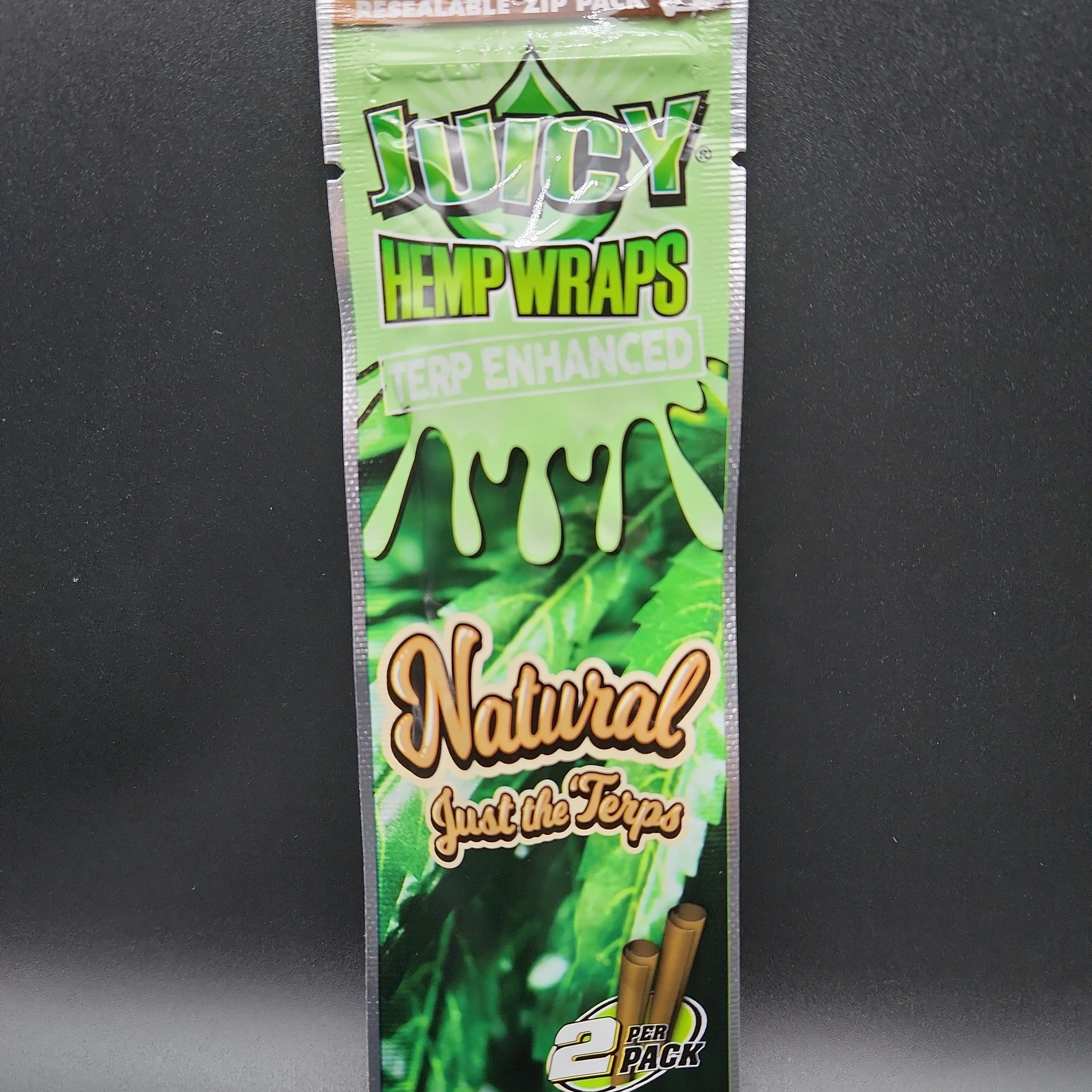 Juicy Terp Enhanced Hemp Wraps - 2pk