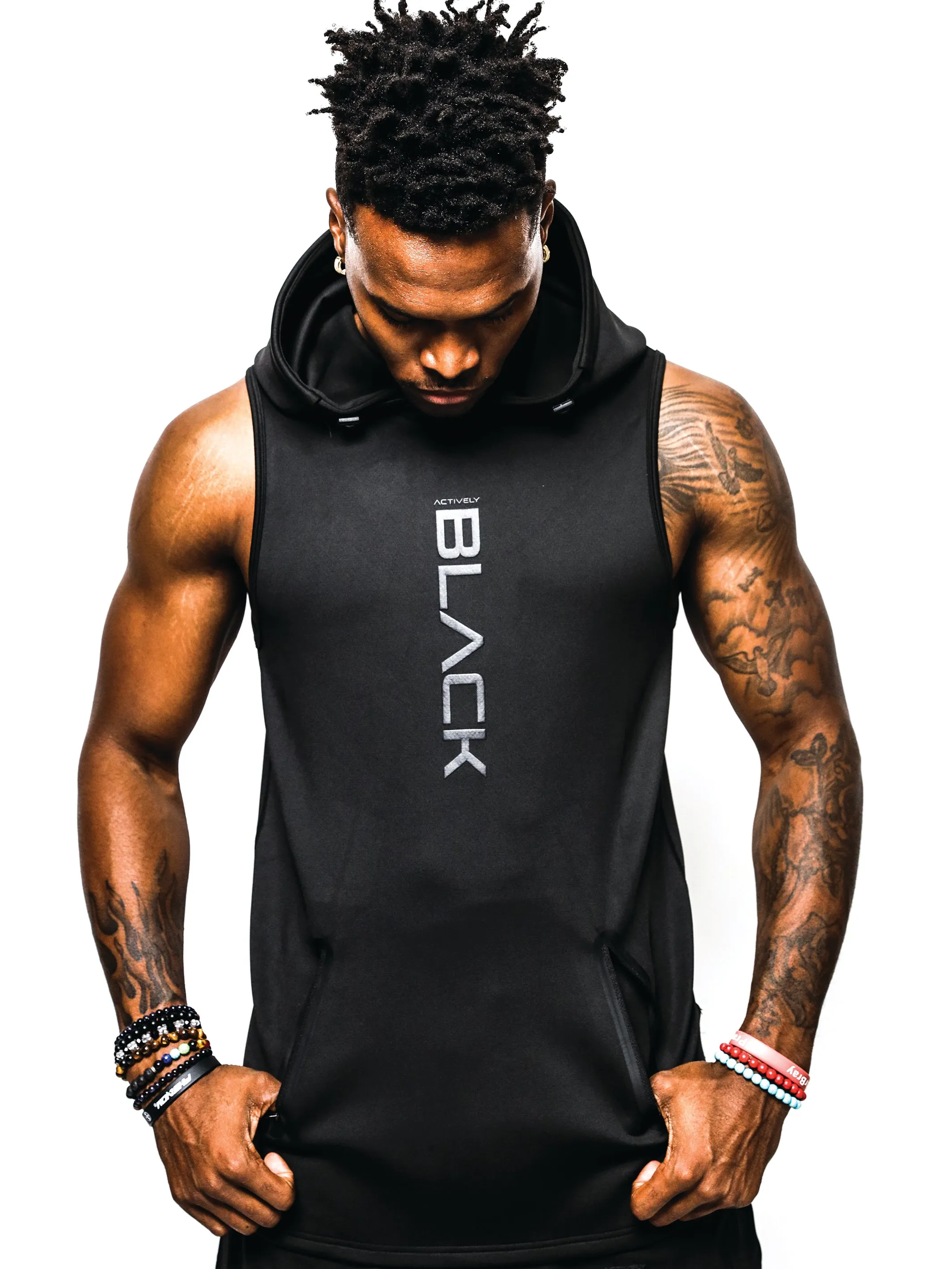 Men's Performance Tech Sleeveless Hoodie