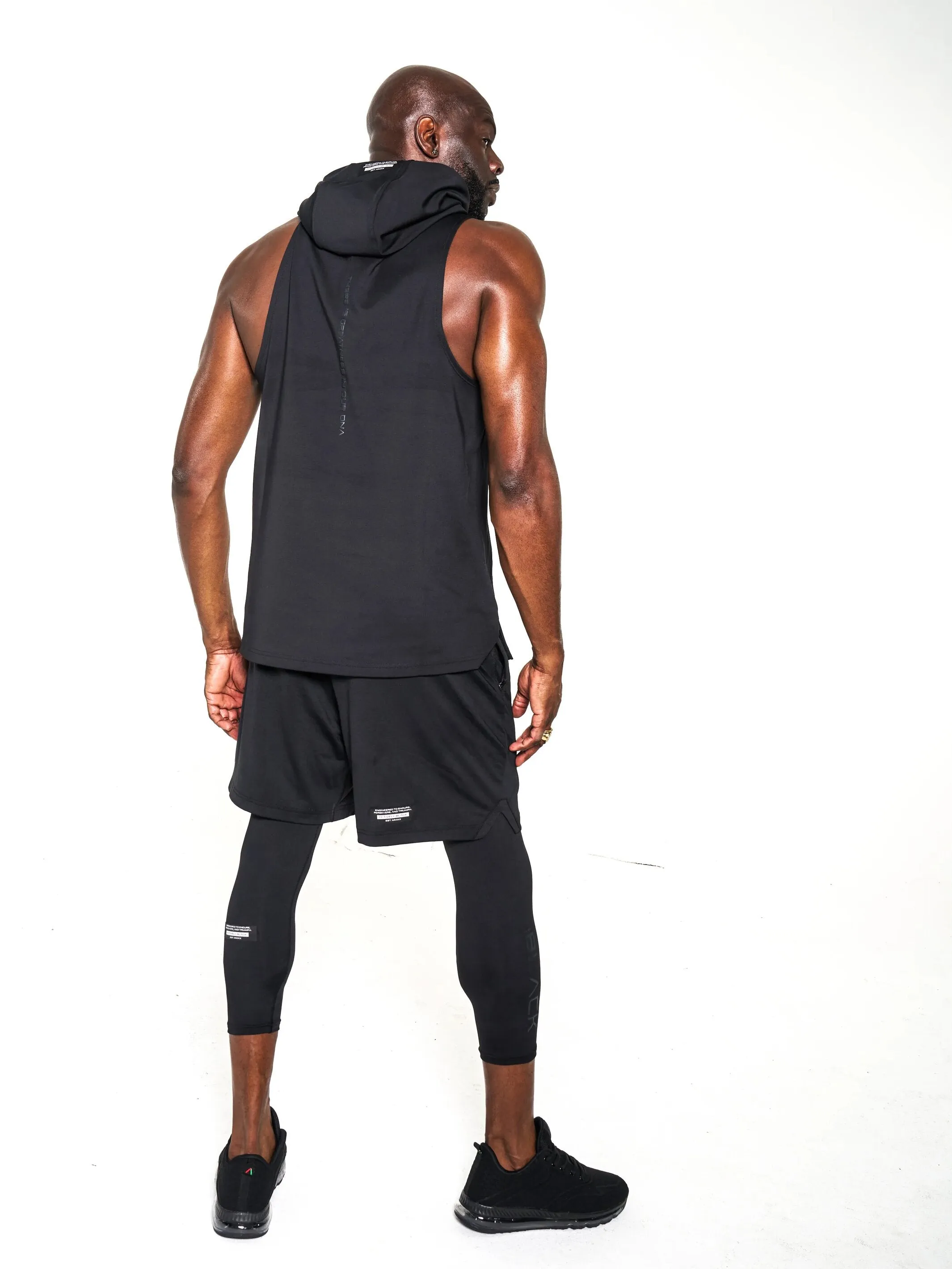 Men's Stealth Sleeveless Performance Hoodie