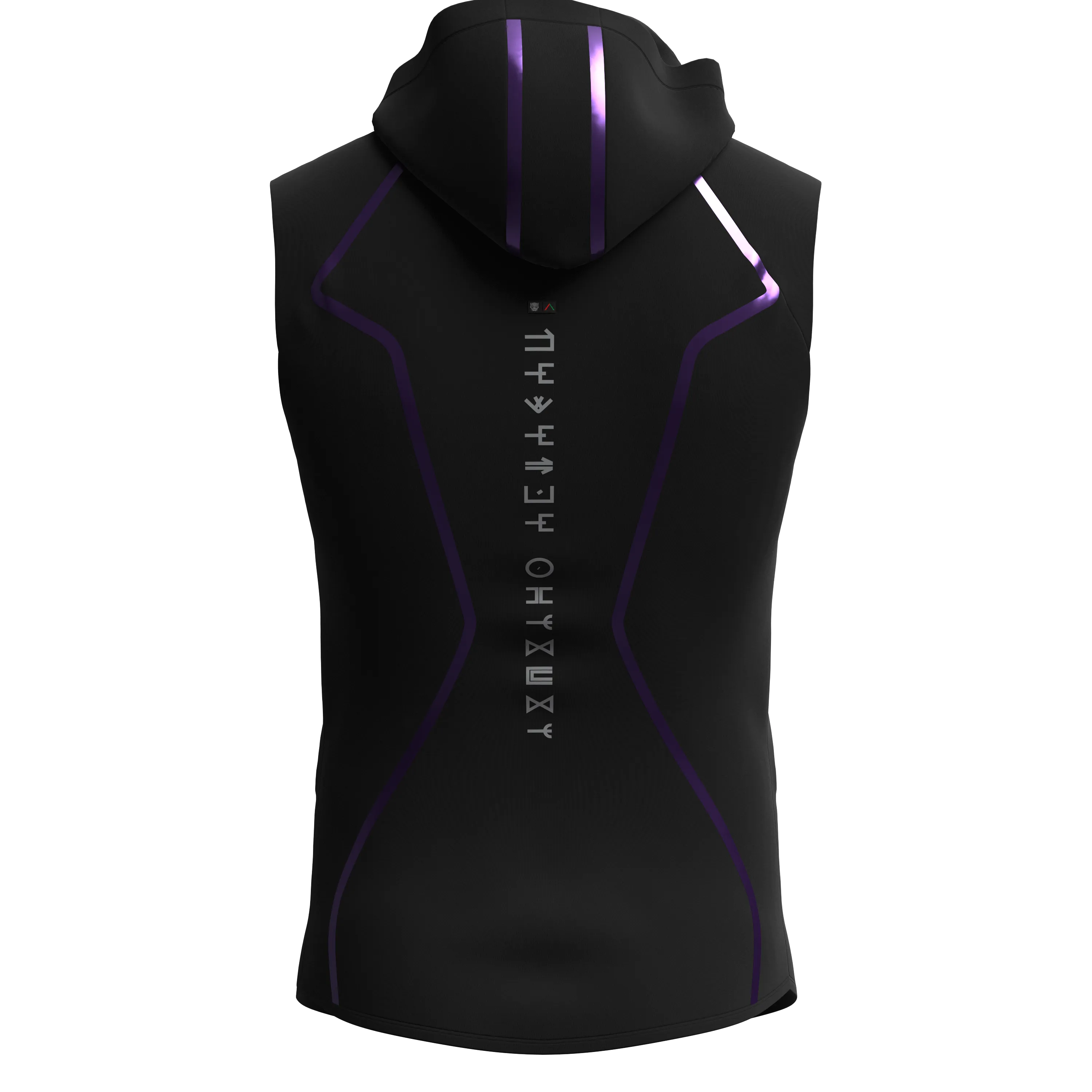 Men's Wakanda Athletics Vibranium Sleeveless Hoodie