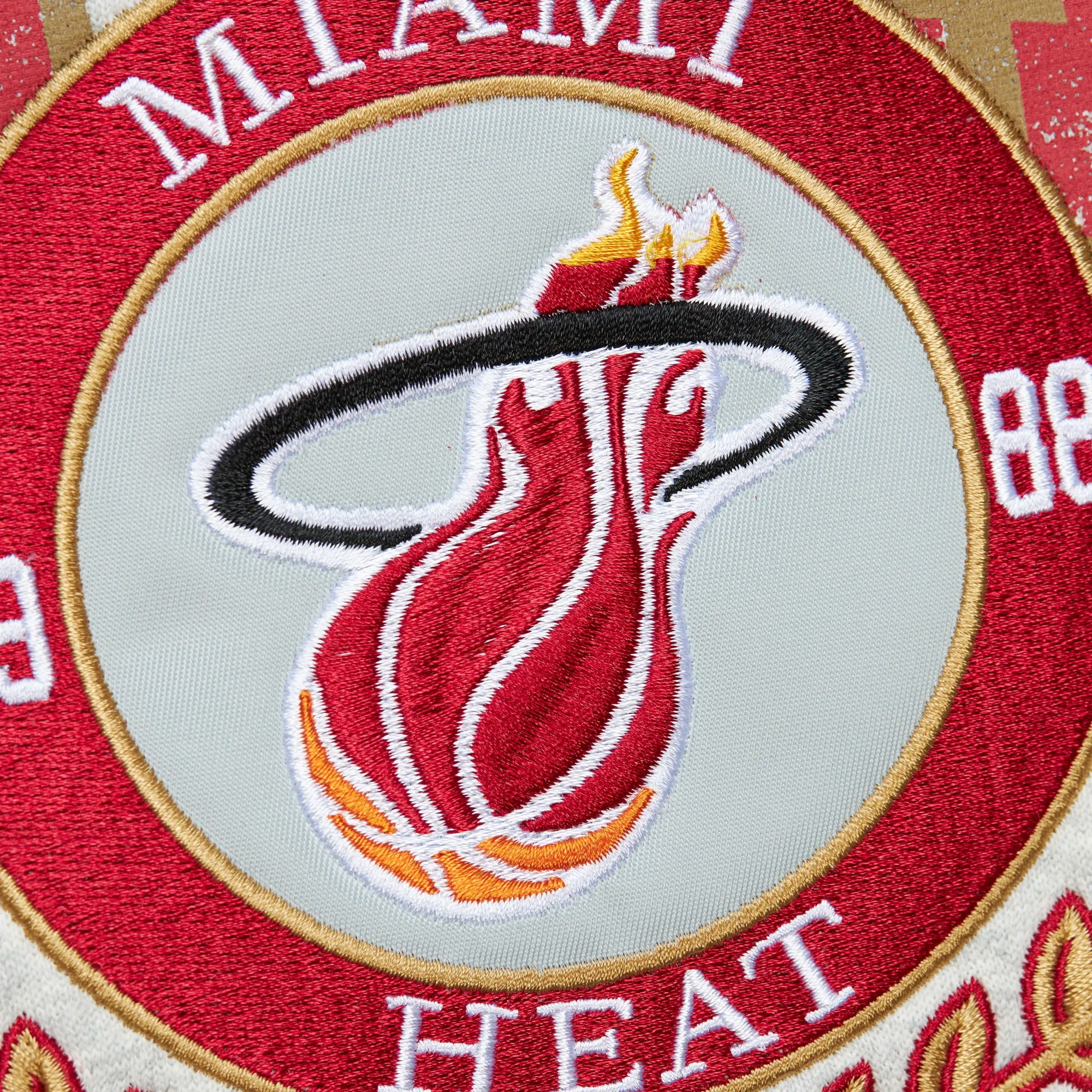 Mitchell & Ness Miami HEAT Premium Fleece Crewneck