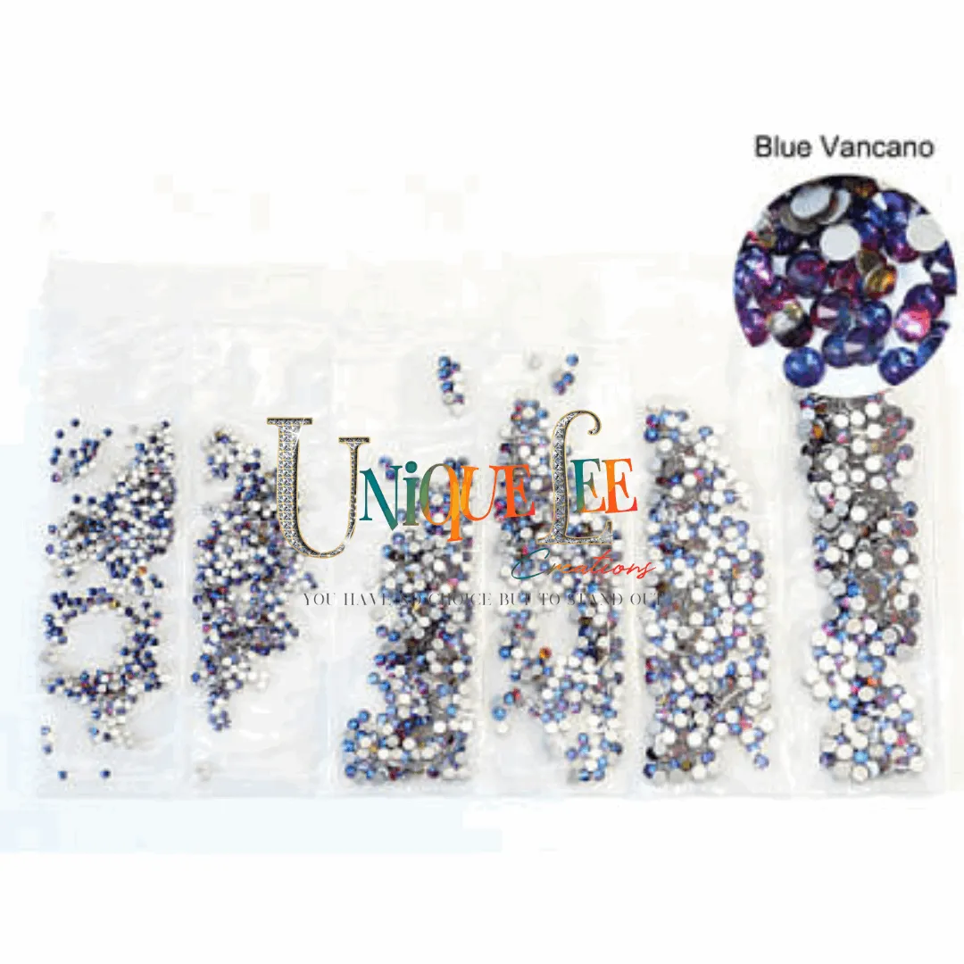 Multi -Size flatback rhinestone packs