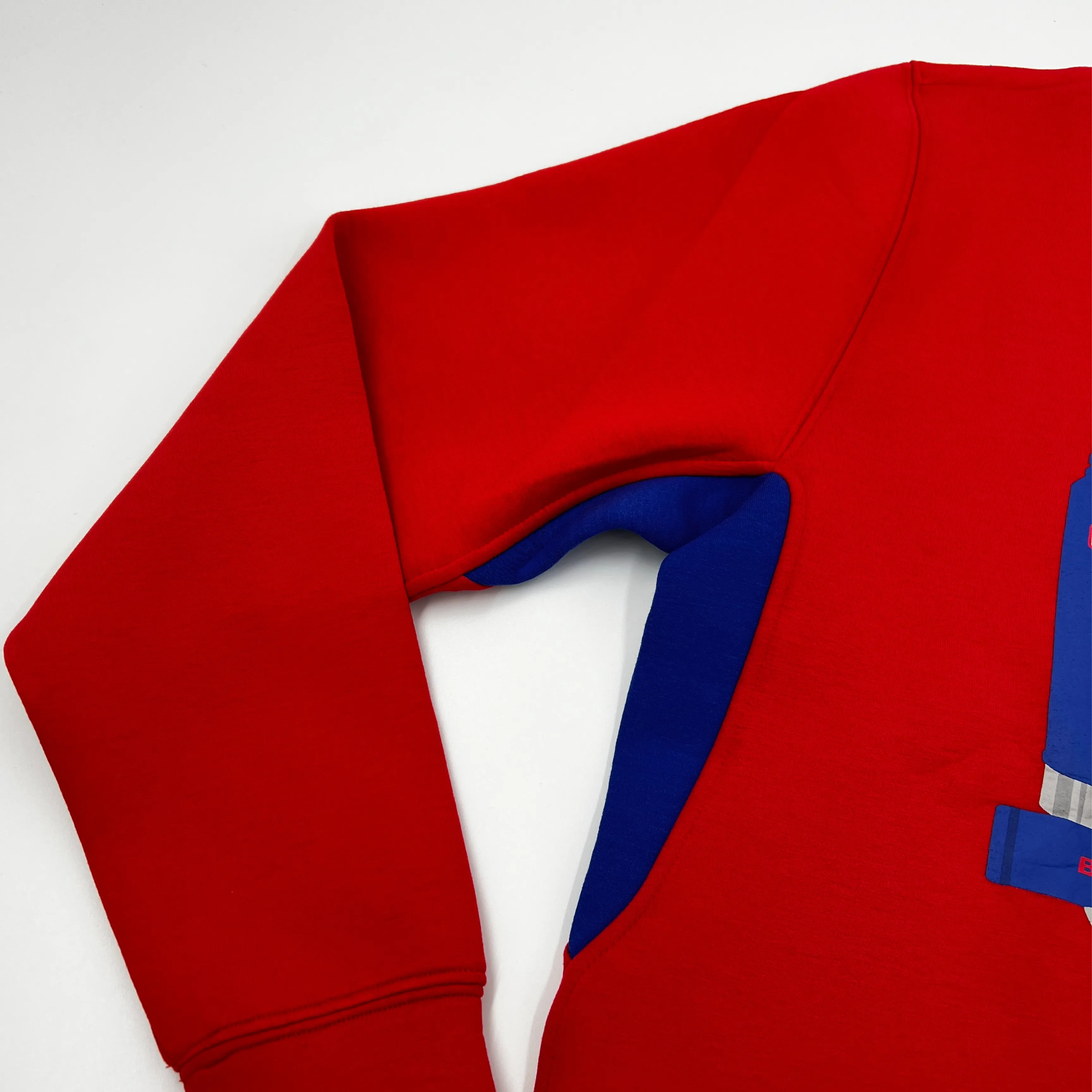 New Era Bills Outdoor Team Camping Red Crewneck