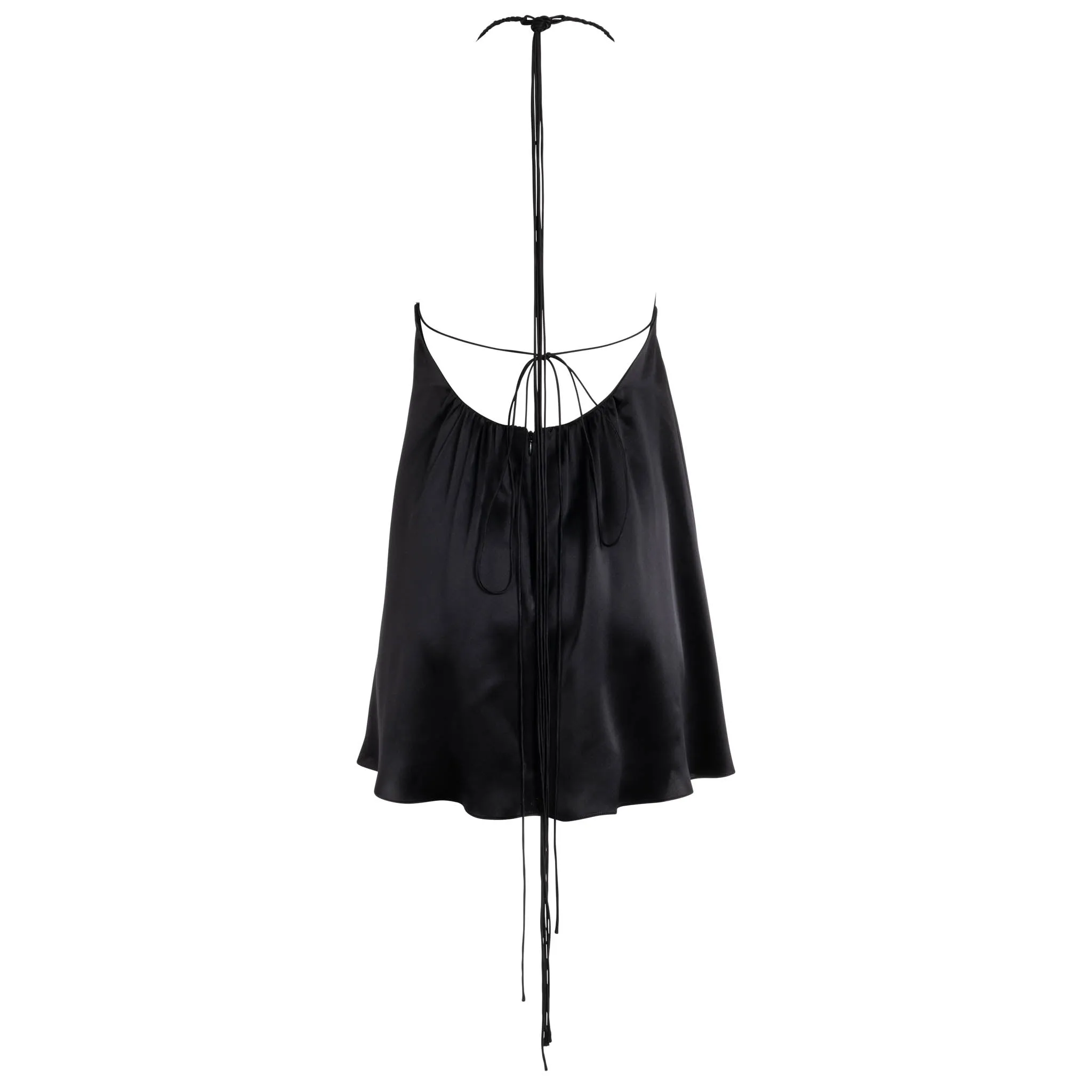 Noir Baby Doll Mini Dress