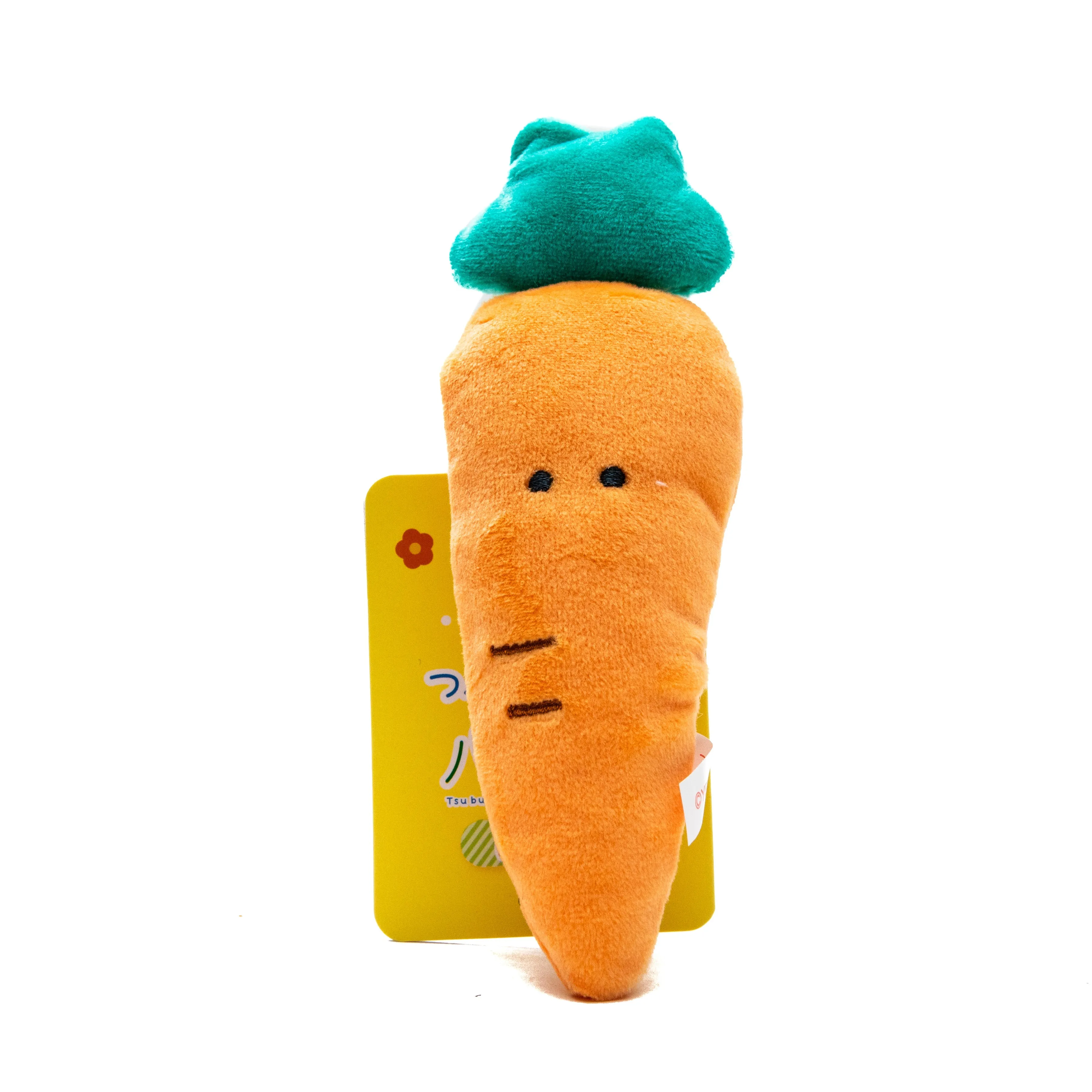 Plushie Key Chain Cute Eyes Vegetable Shop Carrot