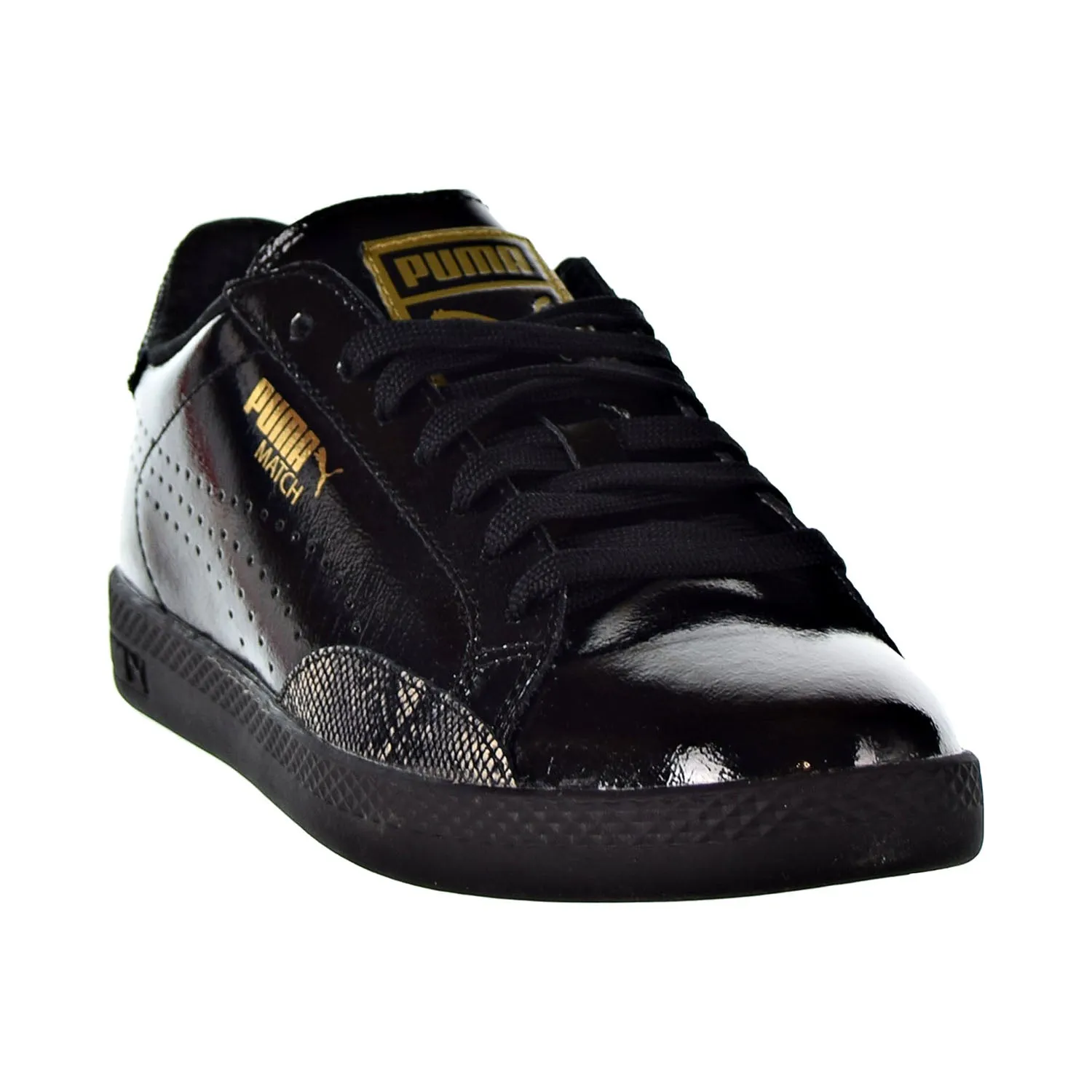 Puma Match Lo Pnt Snake Women's Shoes Puma Black/Gold