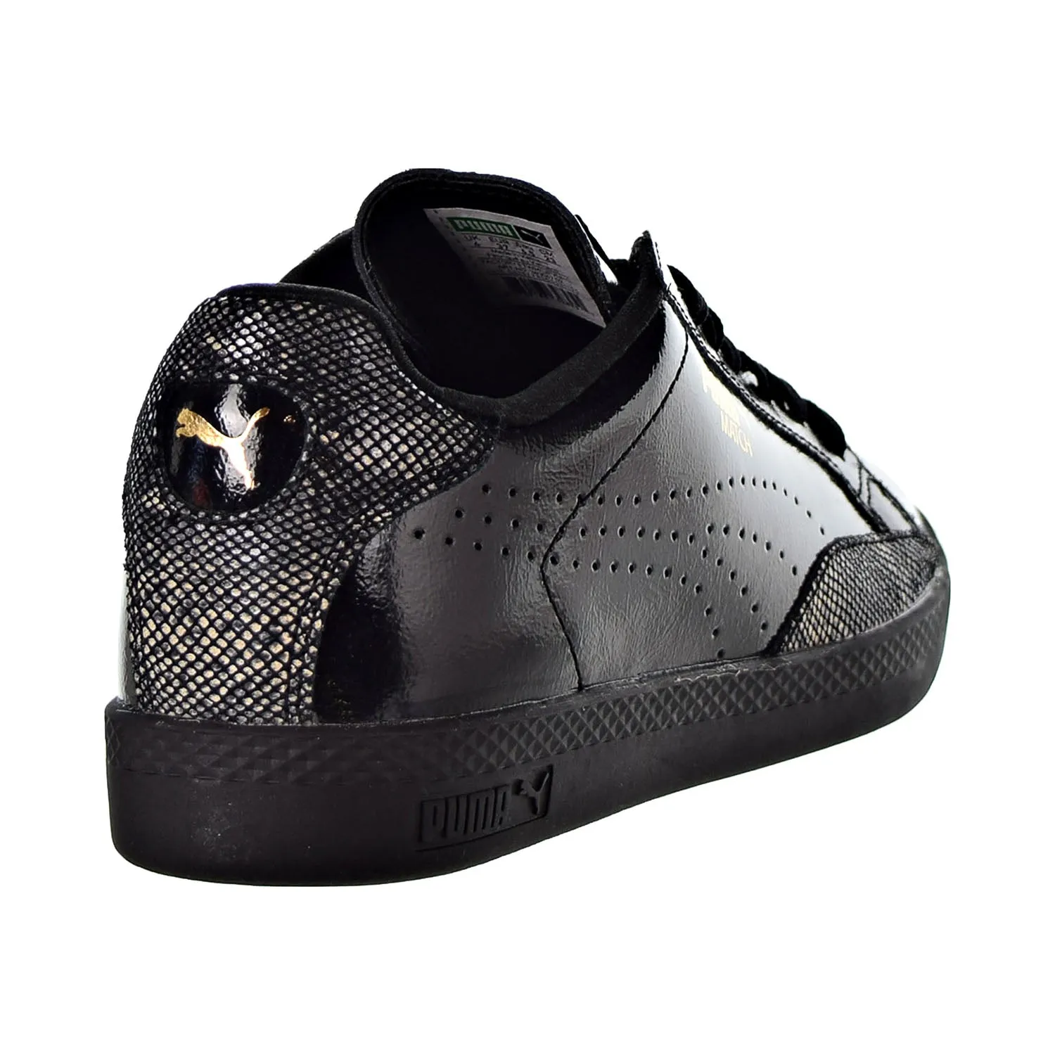 Puma Match Lo Pnt Snake Women's Shoes Puma Black/Gold