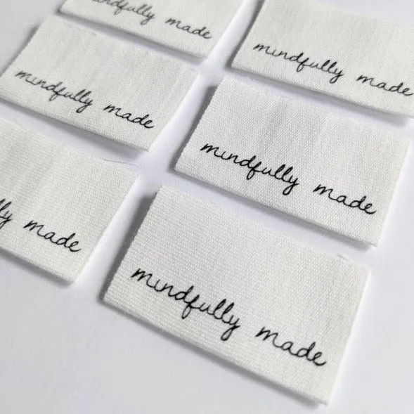 Sew-in Labels by Intensely Distracted | Mindfully Made